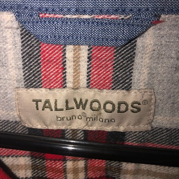 Tallwoods Shirts Tallwoods By Bruno Milano Flannel Poshmark